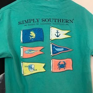Turquoise Simply Souther T-Shirt